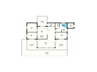 Vakantiehuis Rødhus Grondplan 37