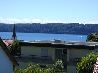 Blick vom Balkon