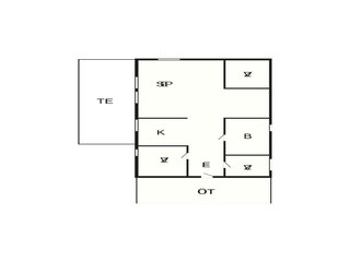 Holiday house Læsø Floor Plan 6