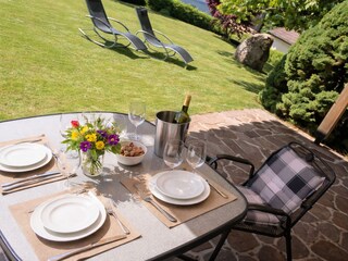 Terrasse mit Grillmöglichkeit