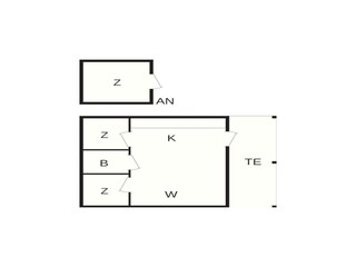 Maison de vacances Læsø Plan d'étage 41