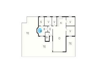 Casa de vacaciones Løkken Plano de planta 33