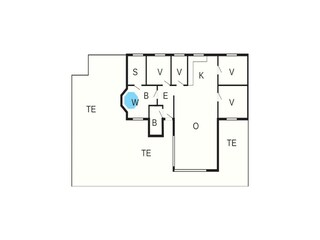 Vakantiehuis Løkken Grondplan 33