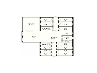 Maison de vacances Ørding Plan d'étage 101