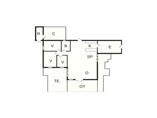 Maison de vacances Harboøre Plan d'étage 33