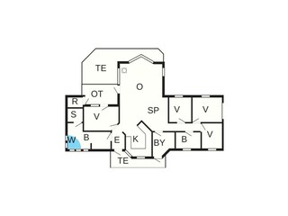 Holiday house Udsholt Strand Floor Plan 37