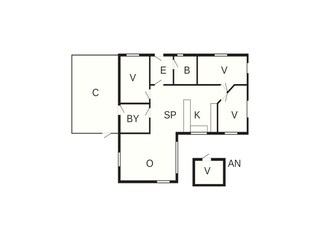 Casa per le vacanze Nakskov Pianta del piano 41