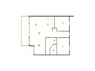 Appartement Großenbrode Grondplan 9