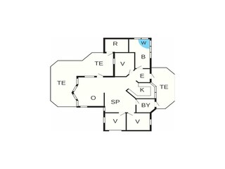 Maison de vacances Oksbøl Plan d'étage 37