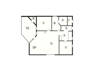 Vakantiehuis Grömitz Grondplan 4