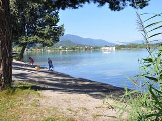 Approx. 150-200 m to the private bathing beach
