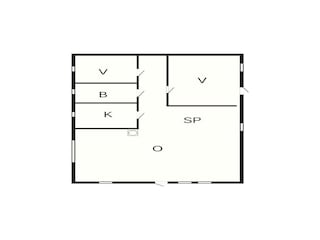 Holiday house Aalbæk Floor Plan 42