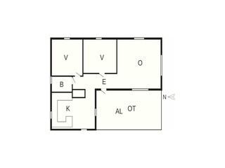 Casa per le vacanze Verum Pianta del piano 5