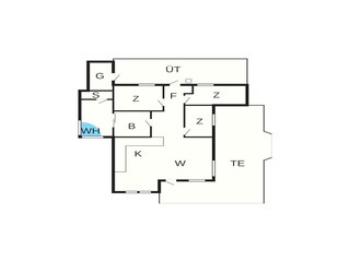Holiday house Løkken Floor Plan 3