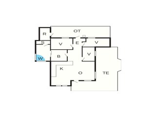 Holiday house Løkken Floor Plan 2