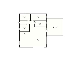 Vakantiehuis Truust Grondplan 43