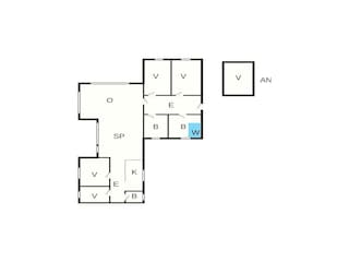 Ferienhaus Lønstrup Grundriss 26