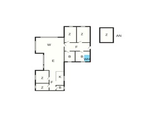 Maison de vacances Lønstrup Plan d'étage 25