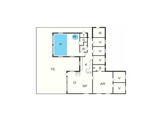 Maison de vacances Vaeggerløse Plan d'étage 52