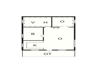 Casa per le vacanze Hovborg Pianta del piano 42