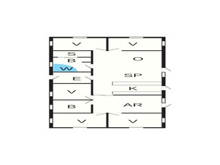 Ferienhaus Blåvand Grundriss 36