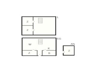 Maison de vacances Fjellerup Strand Plan d'étage 49