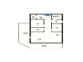 Casa per le vacanze Thorup Strand Pianta del piano 39