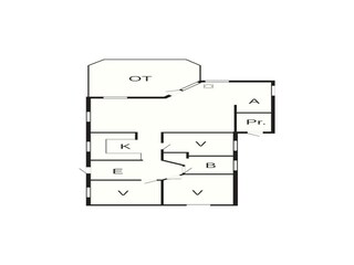 Vakantiehuis Kramnitse Grondplan 11