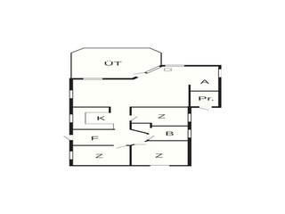 Vakantiehuis Kramnitse Grondplan 10