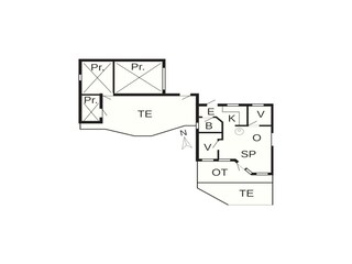 Casa per le vacanze Fjand Pianta del piano 31