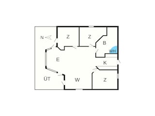 Holiday house Fjand Floor Plan 4