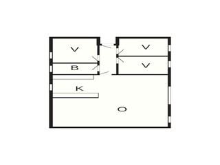 Maison de vacances Bønnerup Strand Plan d'étage 38