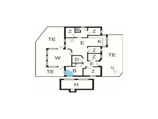 Maison de vacances Saltum Plan d'étage 31