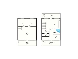 Maison de vacances Bork Havn Plan d'étage 36