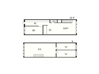 Casa de vacaciones Ebeltoft Plano de planta 22