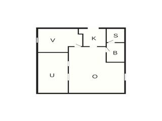 Vakantiehuis Verum Grondplan 17