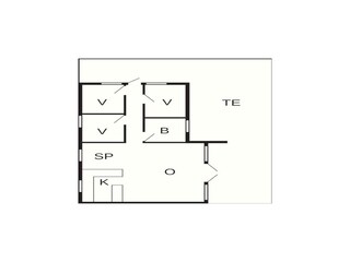 Holiday house Bork Havn Floor Plan 3