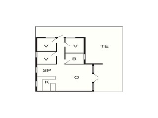 Holiday house Bork Havn Floor Plan 50