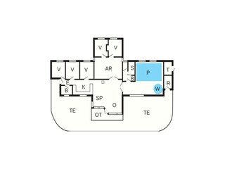 Holiday house Virksund Floor Plan 10