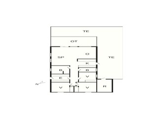 Ferienhaus Binderup Strand Grundriss 24