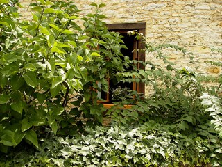 Das Gästehäuschen grenzt an ein Winzerhaus (18. Jh.).