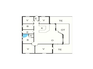 Ferienhaus Tranum Strand Grundriss 41