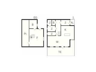 Vakantiehuis Torsken Grondplan 4