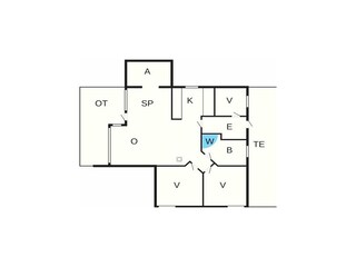 Vakantiehuis Egense Grondplan 5