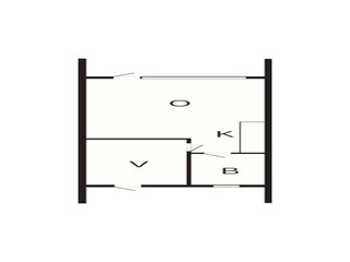 Appartement Havneby Grondplan 42