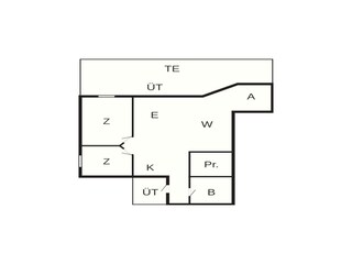 Maison de vacances Helnæs Plan d'étage 6
