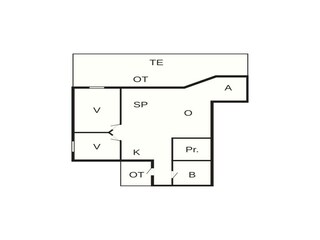 Maison de vacances Helnæs Plan d'étage 7