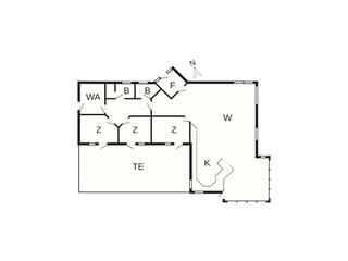 Ferienhaus Hulsig Grundriss 23