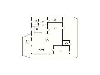 Holiday house Løkken Floor Plan 4