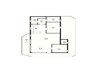 Holiday house Løkken Floor Plan 3